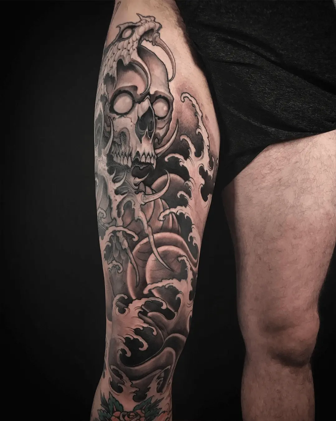 Skull Leg